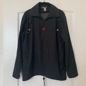 Storm London Pullover Windbreaker Jacket - Black